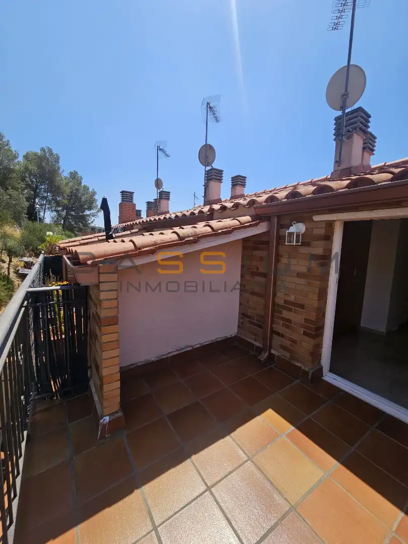 Balcony of Houses for sale in Rubí  with Air Conditioner, Heating and Private garden