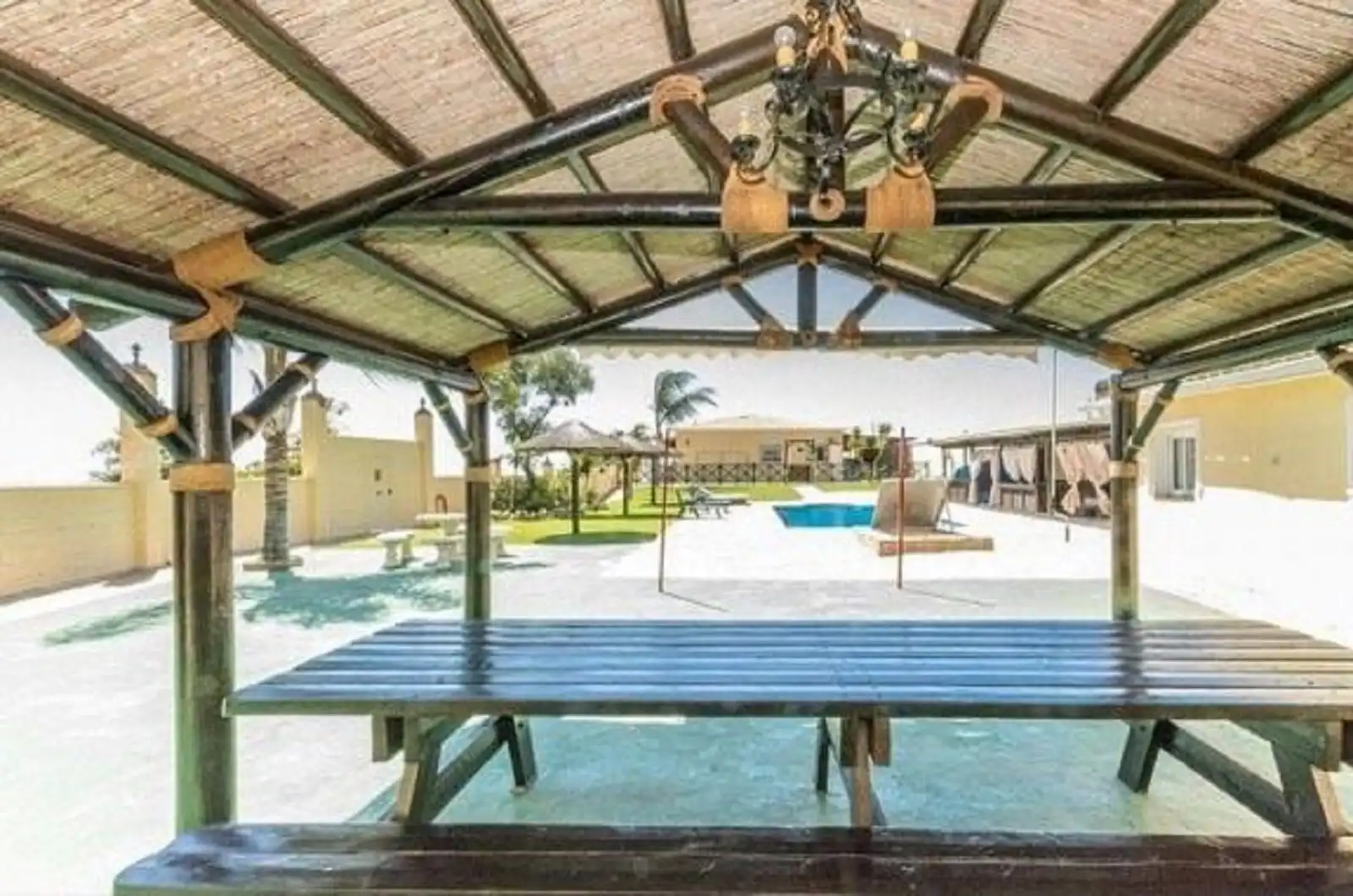 Terraza de Finca rústica en venta en Mijas con Piscina