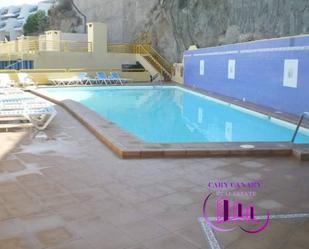 Swimming pool of Apartment to rent in Mogán  with Air Conditioner and Swimming Pool