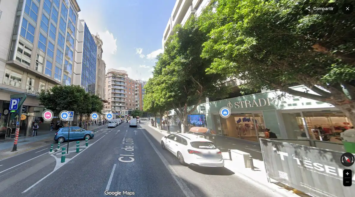 Vista exterior de Garaje en venta en Valencia