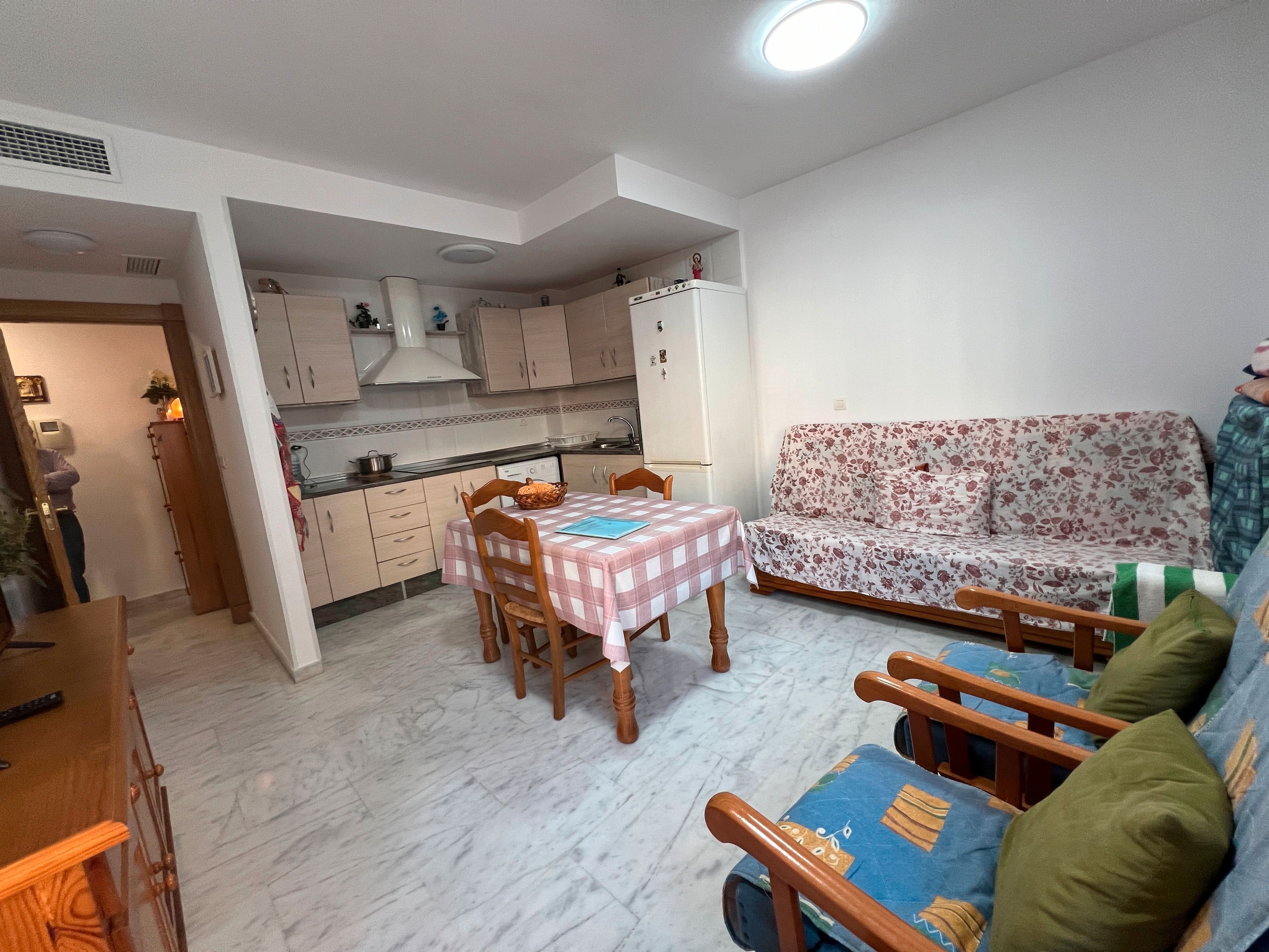 Kitchen of Apartment for sale in Lanjarón  with Air Conditioner, Heating and Terrace