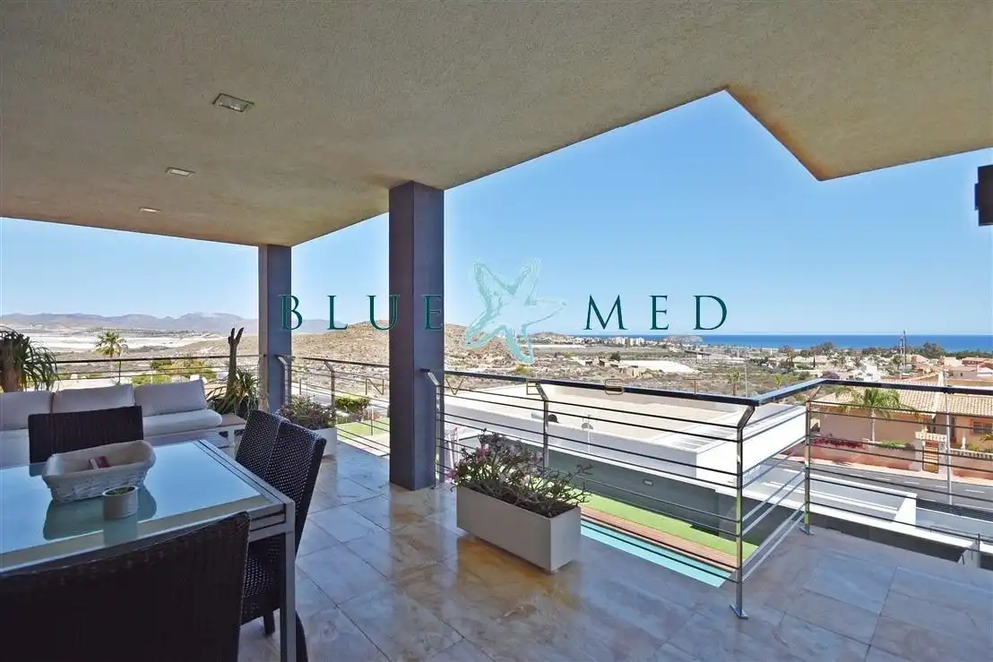 Terraza de Casa o chalet en venta en Mazarrón con Aire acondicionado, Calefacción y Jardín privado