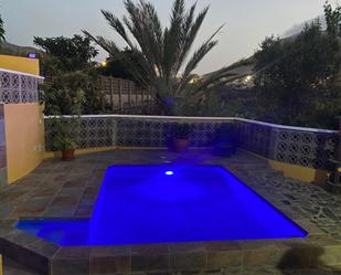 Swimming pool of Country house to rent in Gáldar  with Air Conditioner, Terrace and Swimming Pool