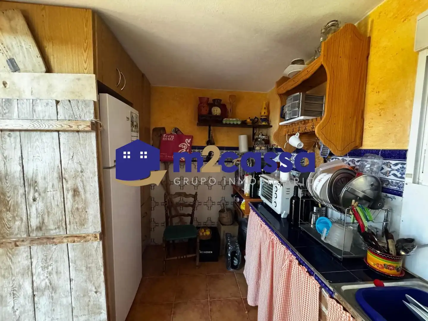 Cuina de Casa o xalet en venda en Aledo amb Aire condicionat i Jardí privat