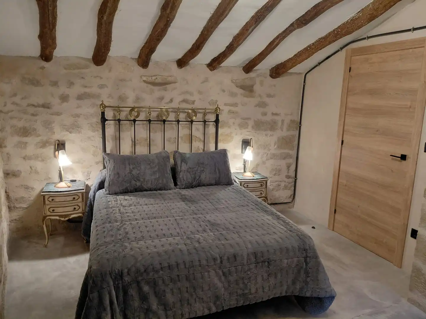 Bedroom of Houses for rent in Mazaleón  with Air Conditioner, Heating and Furnished