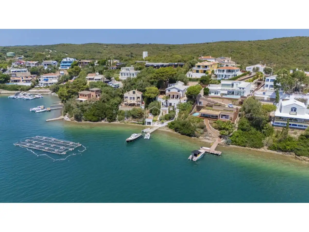 Vista exterior de Casa o chalet en venta en Maó - Mahón con Calefacción, Terraza y Piscina