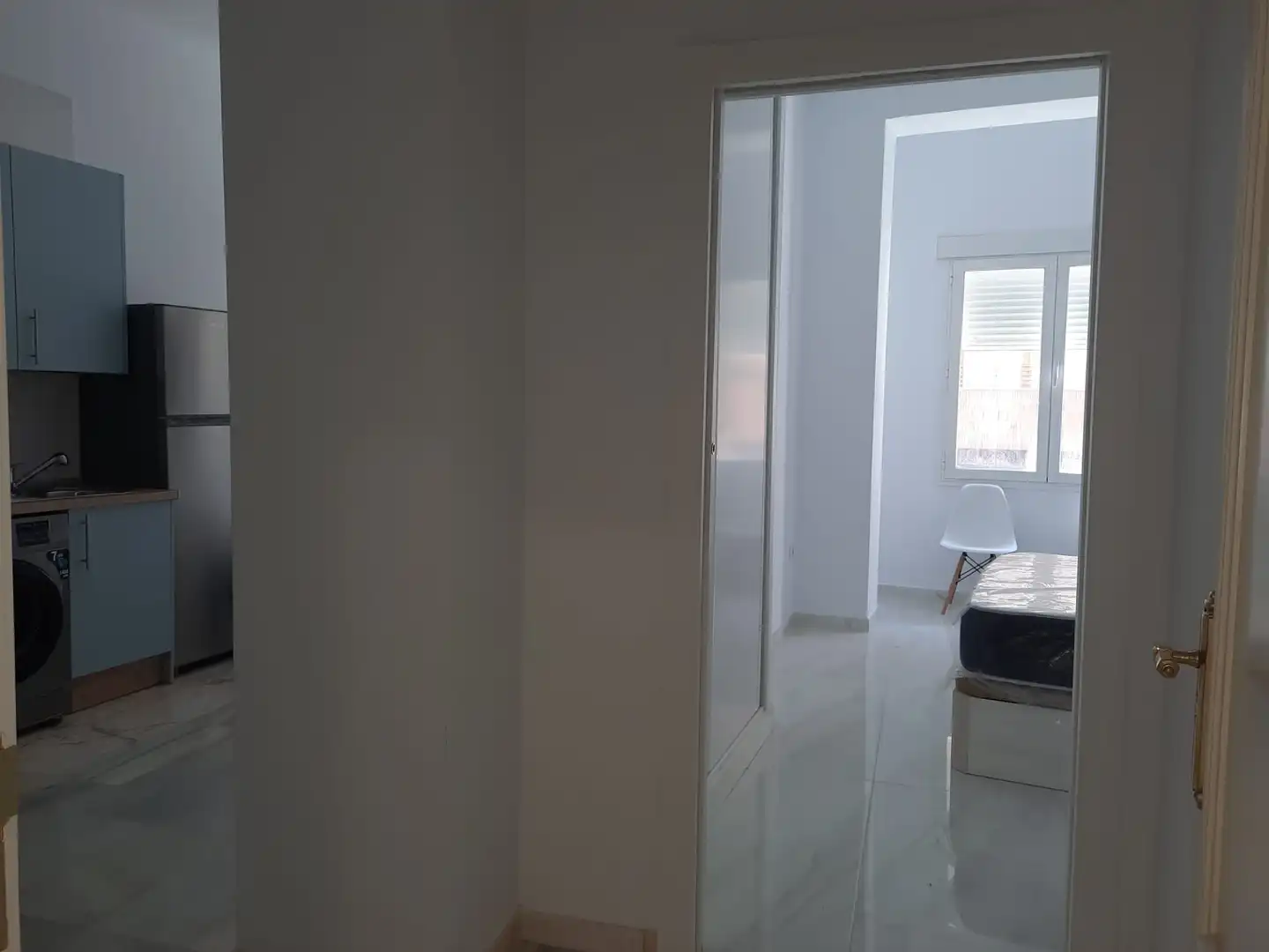 Habitación de Apartamento de alquiler en Badajoz con Aire acondicionado, Terraza y Trastero