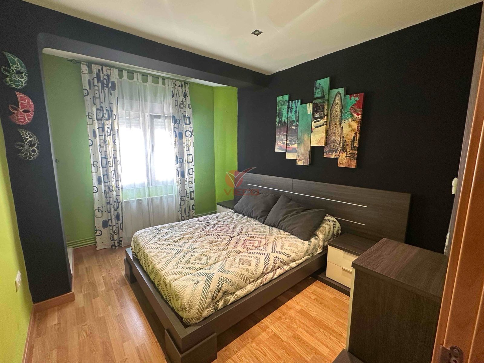 Bedroom of Flat for sale in Cuenca Capital  with Heating, Terrace and Storage room