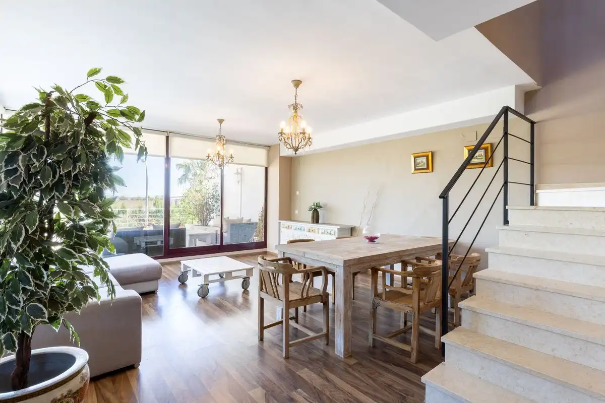Dining room of Houses for sale in Chiva  with Heating, Private garden and Storage room
