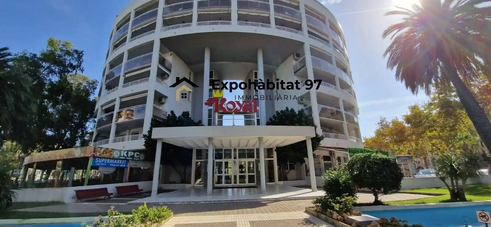 Vista exterior de Apartamento en venta en Salou con Aire acondicionado, Calefacción y Jardín privado