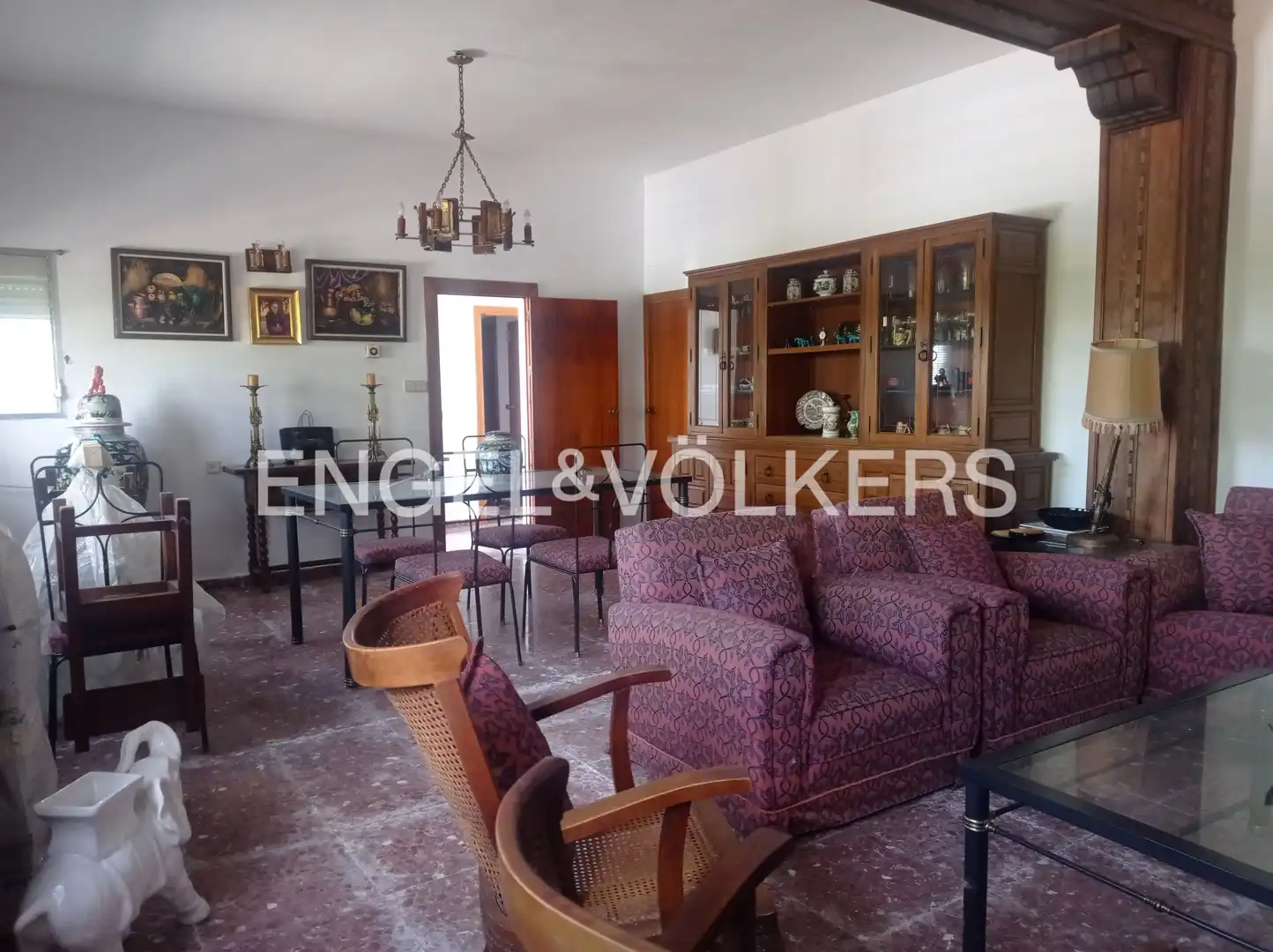 Sala de estar de Casa o chalet en venta en Dos Hermanas con Calefacción, Jardín privado y Terraza