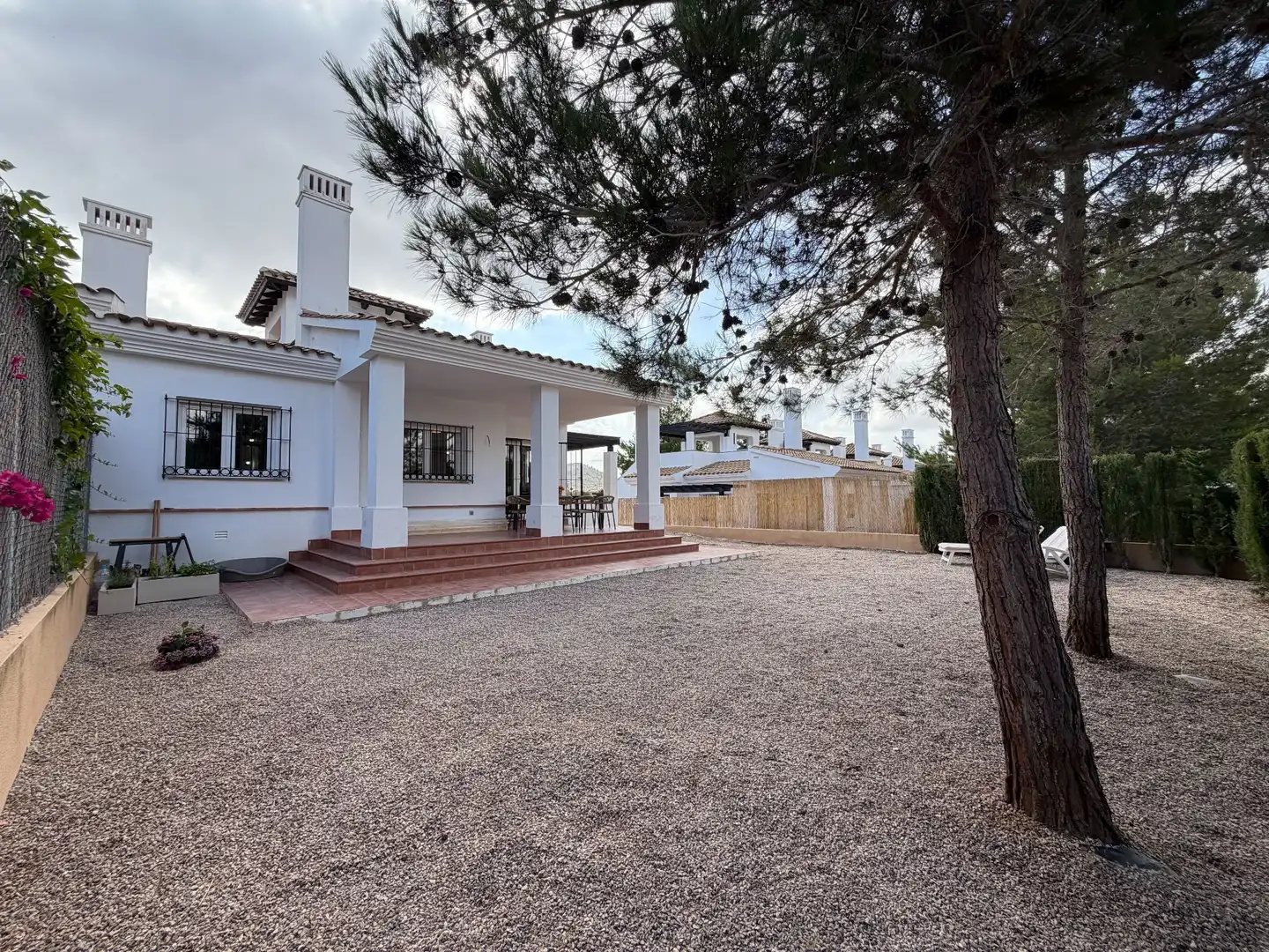 Jardín de Casa o chalet en venta en Fuente Álamo de Murcia con Aire acondicionado, Jardín privado y Terraza