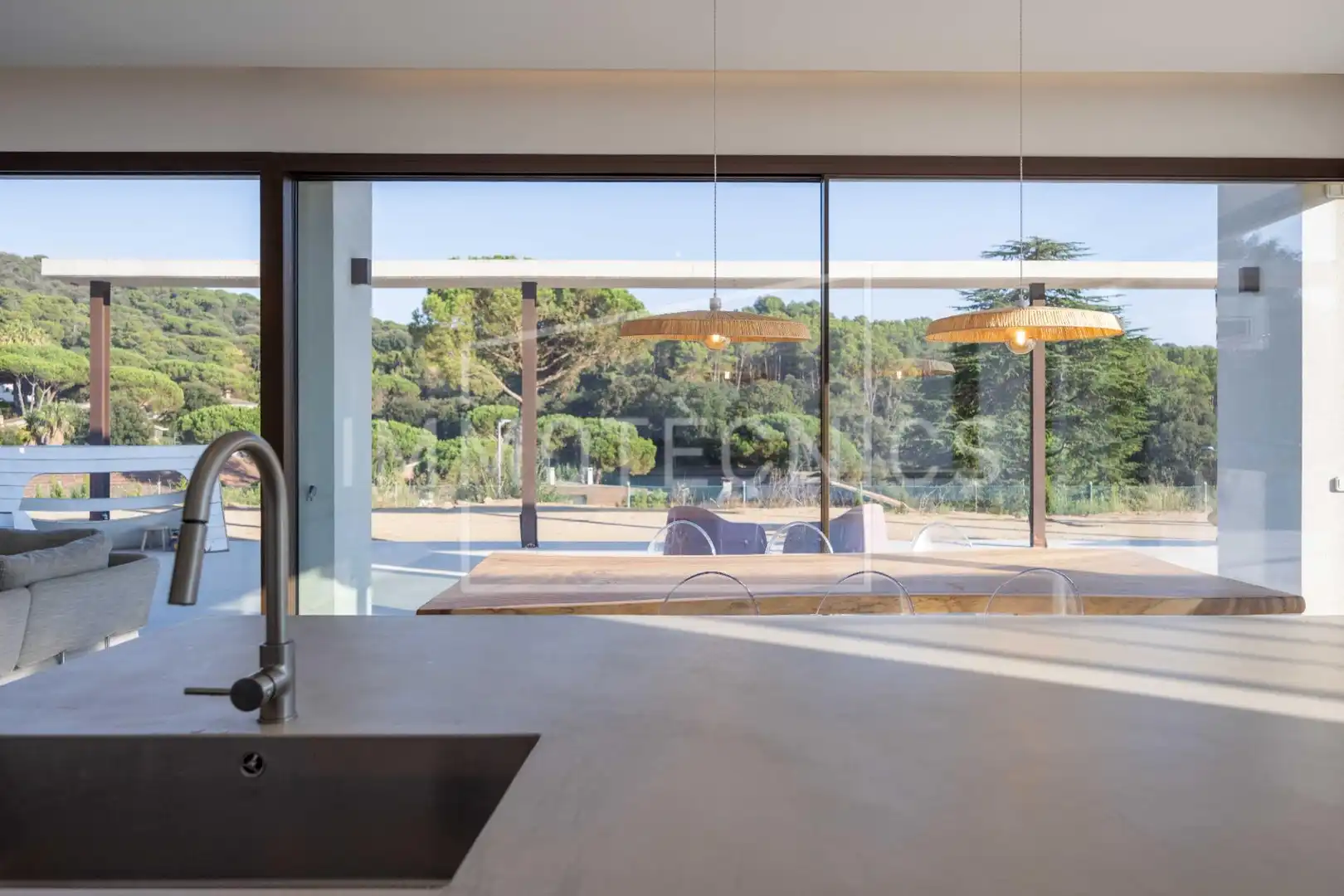 Cocina de Casa o chalet en venta en Vilanova del Vallès con Aire acondicionado, Calefacción y Terraza