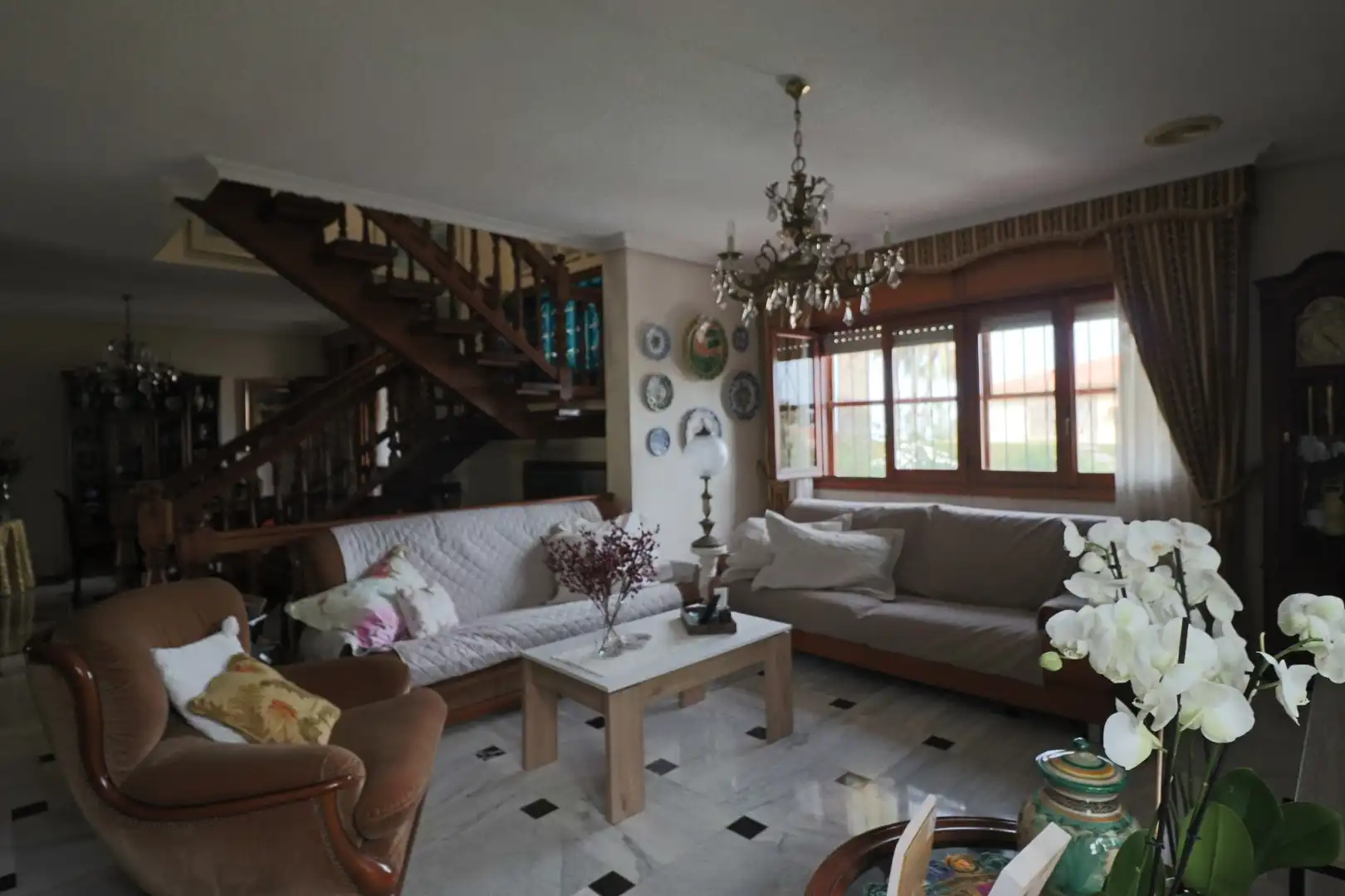Sala de estar de Casa o chalet en venta en La Nucia con Terraza