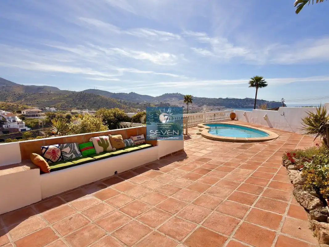 Terraza de Casa o chalet en venta en Almuñécar con Aire acondicionado, Calefacción y Jardín privado