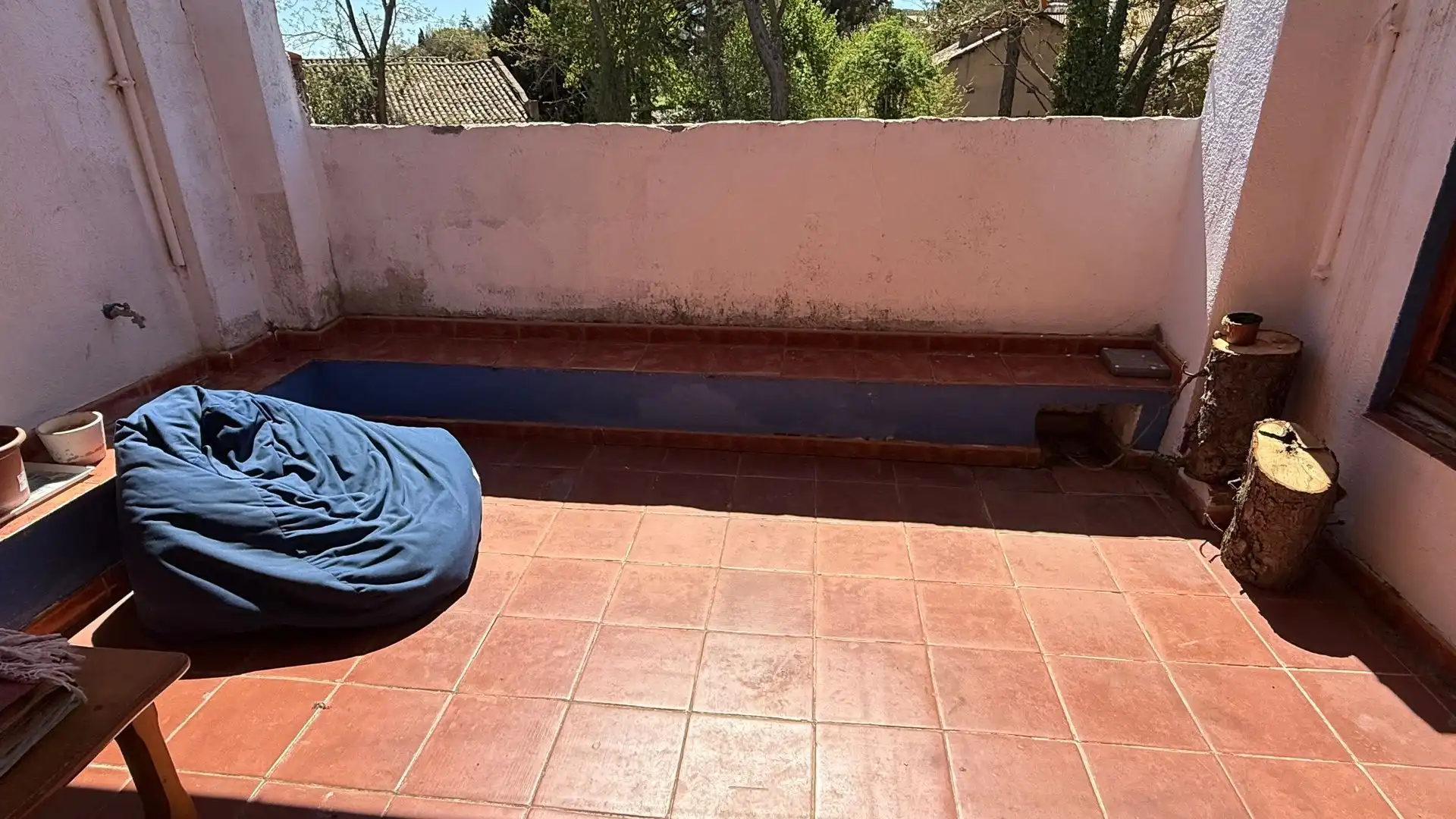 Terrasse von Wohnung zum Verkauf in Castellterçol mit Heizung, Terrasse und Abstellraum