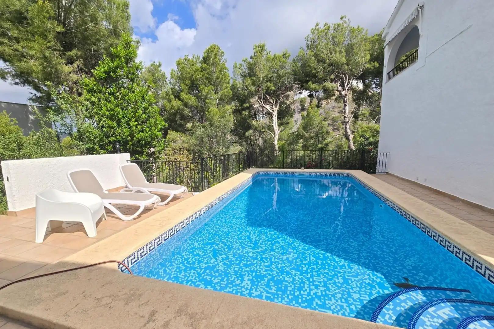 Piscina de Casa o chalet en venta en Altea con Aire acondicionado, Calefacción y Terraza