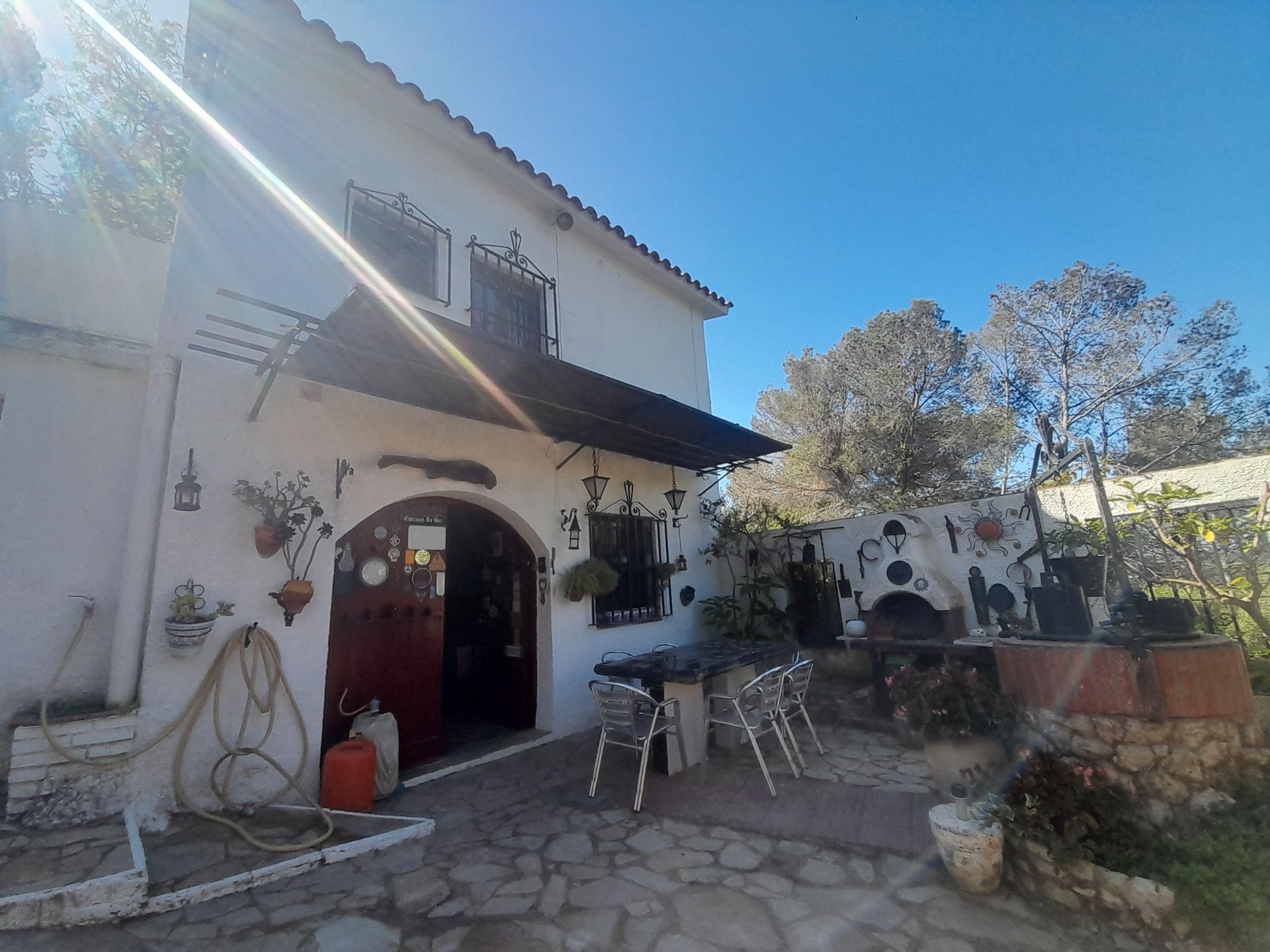 Vista exterior de Casa o xalet en venda en Sant Pere de Ribes amb Calefacció, Jardí privat i Terrassa