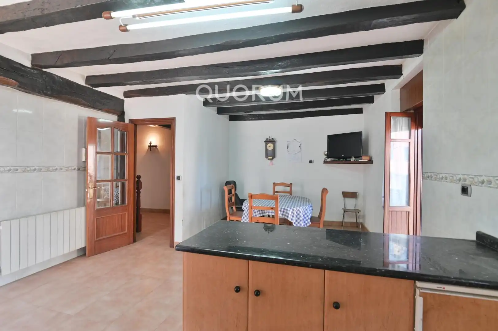 Cuina de Casa o xalet en venda en Larrabetzu amb Calefacció i Moblat