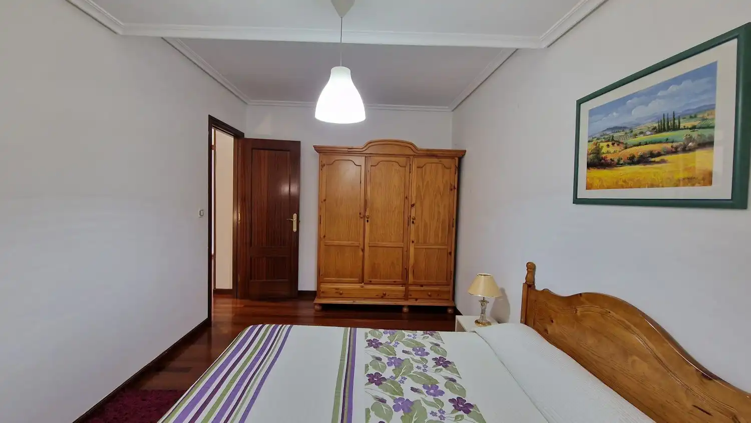 Bedroom of Flat for rent in Torrelavega   with Heating, Terrace and Furnished