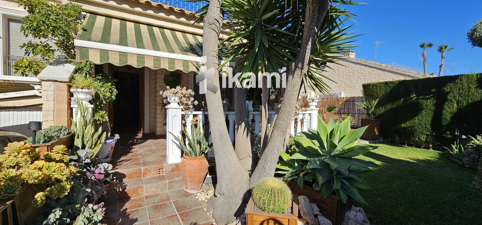 Garden of Single-family semi-detached for sale in San Javier  with Air Conditioner, Heating and Private garden
