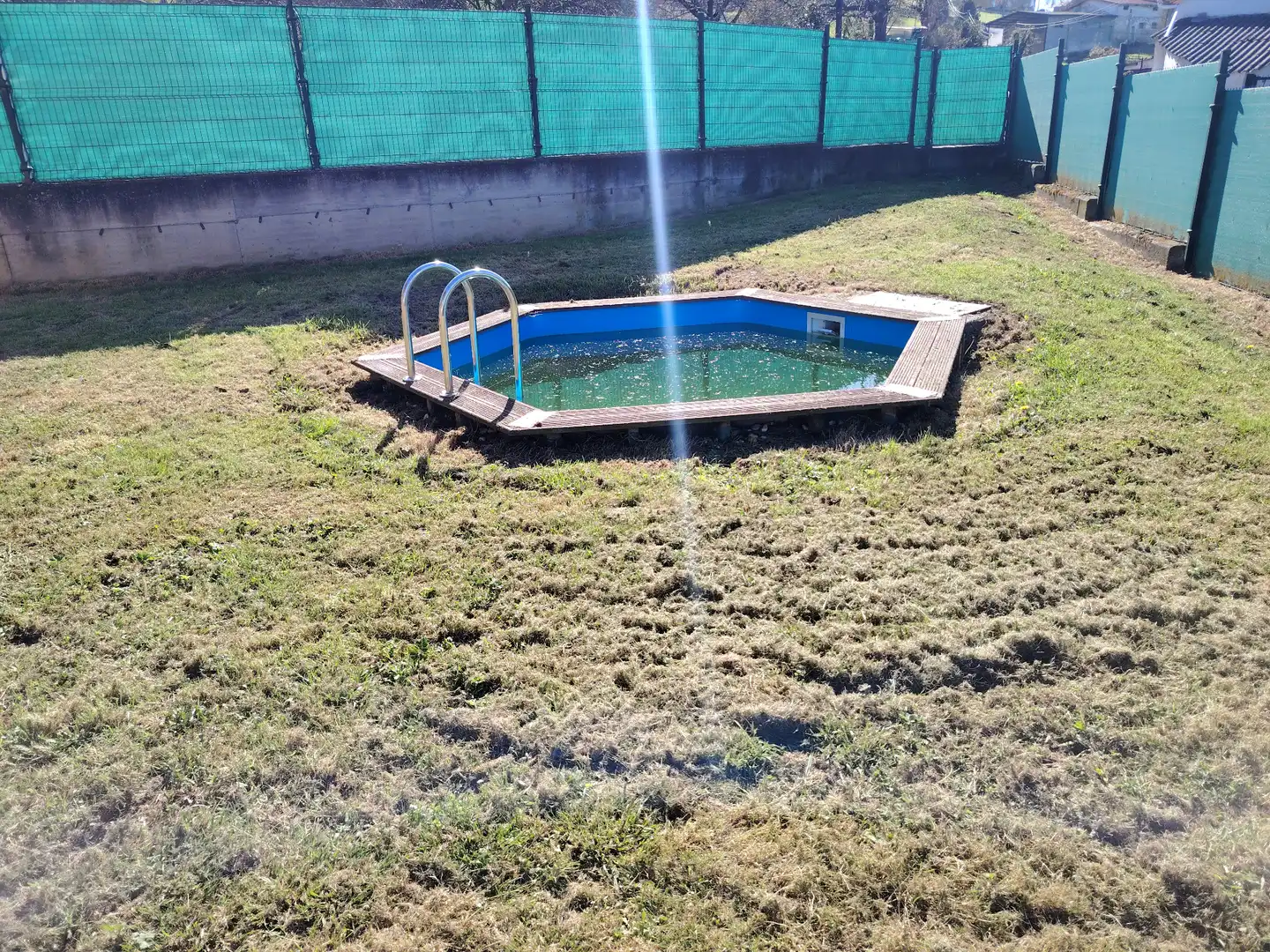Piscina de Casa o chalet en venta en Gijón  con Calefacción, Jardín privado y Parquet