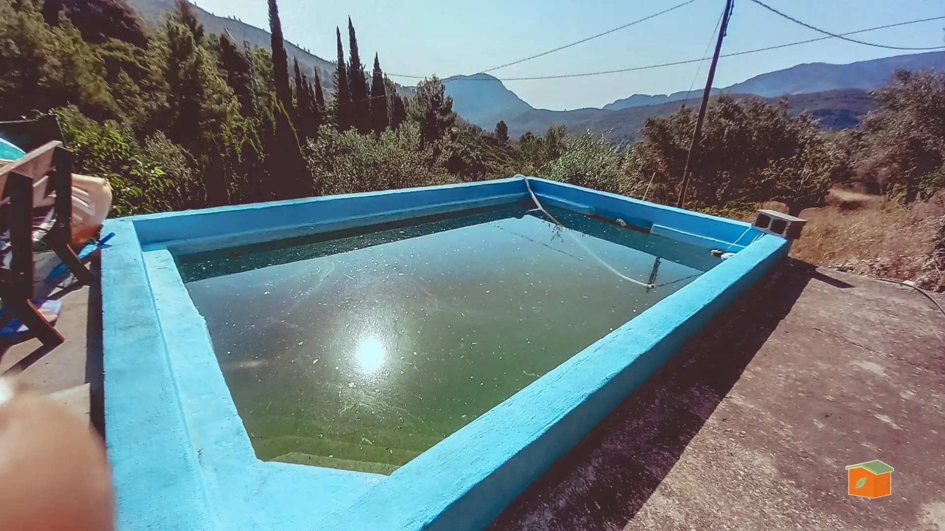 Schwimmbecken von Country house zum Verkauf in Alfara de Carles mit Klimaanlage, Privatgarten und Abstellraum
