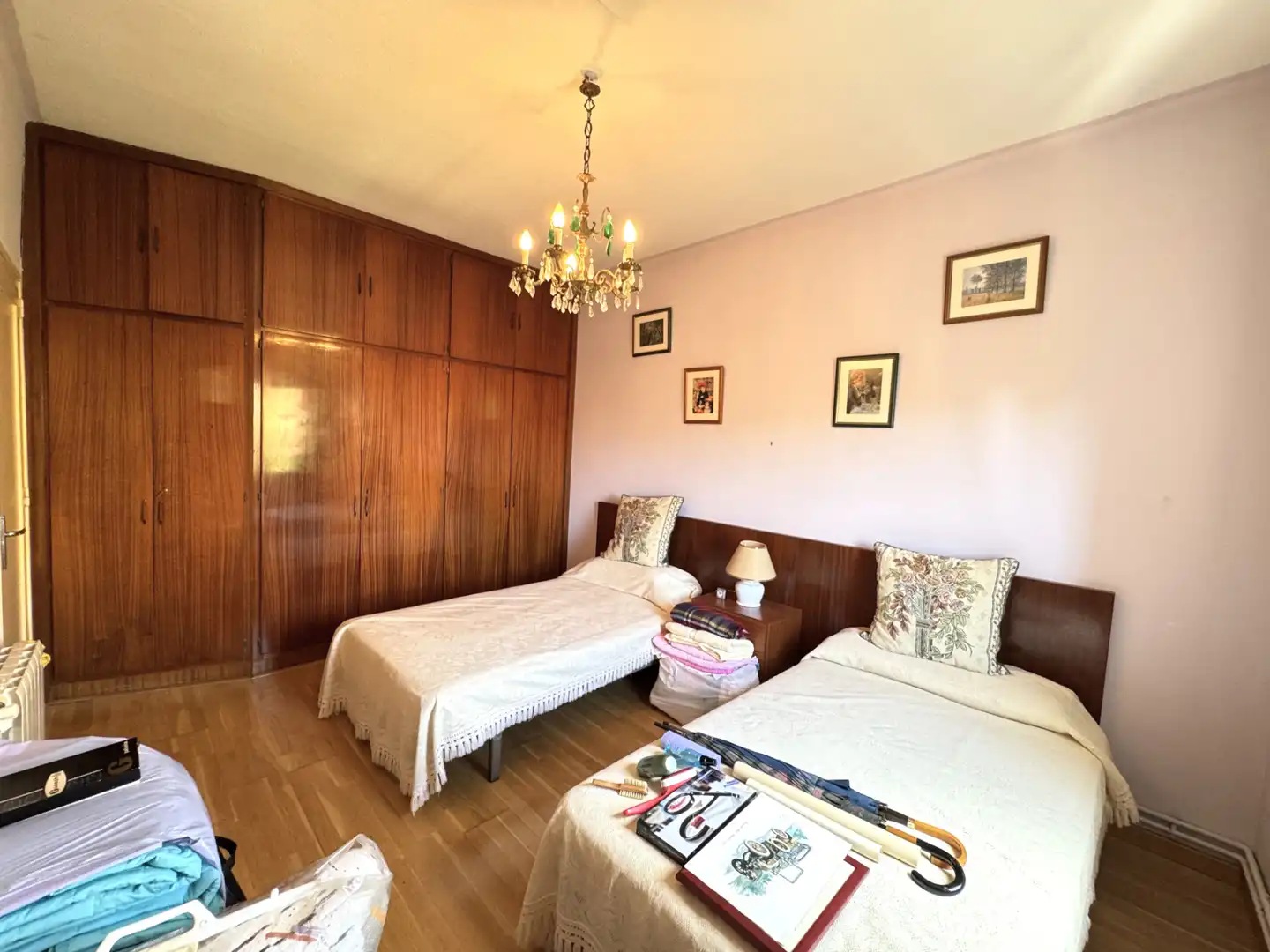 Bedroom of Flat for sale in Barcelona  with Air Conditioner, Heating and Parquet flooring