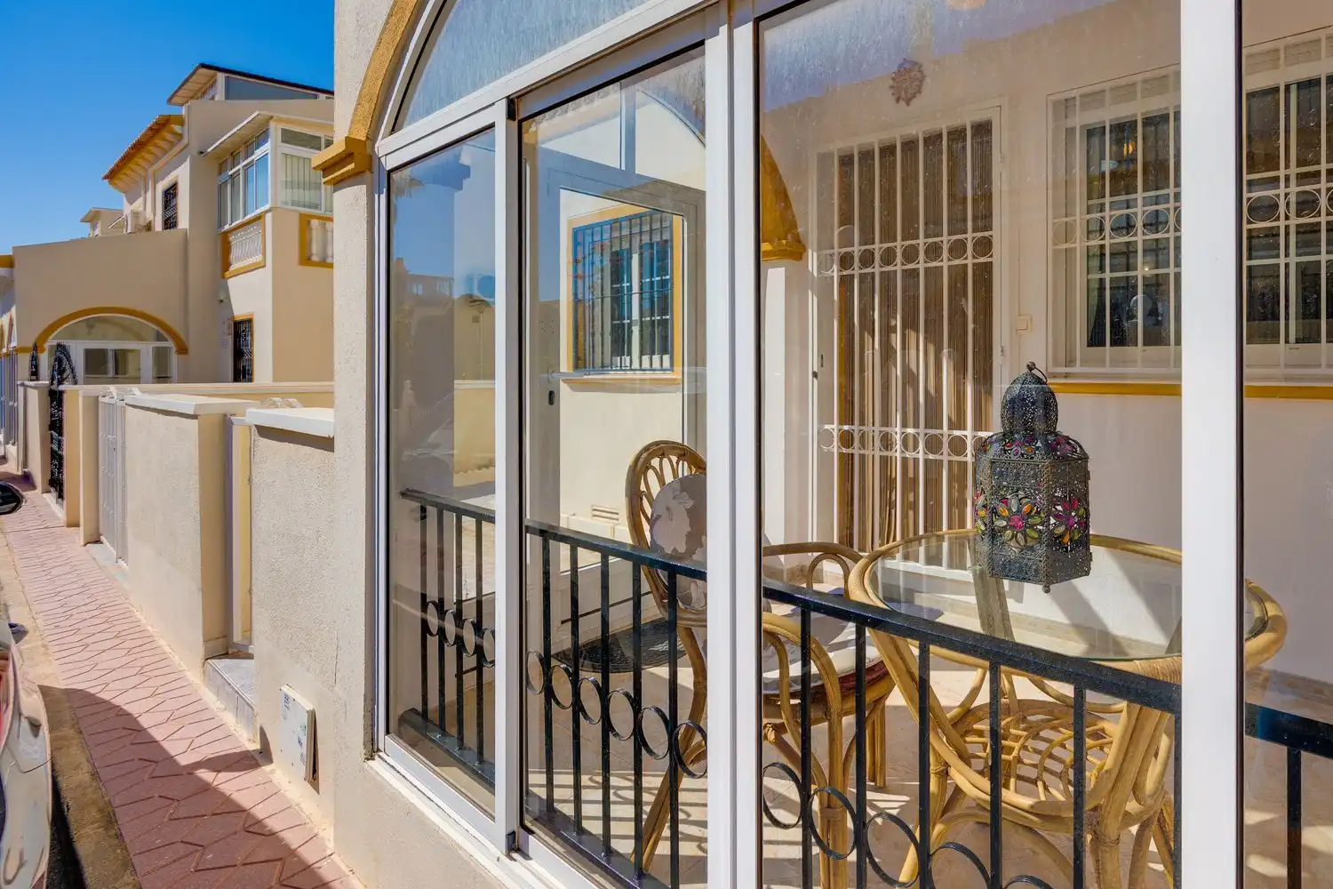 Casa aparellada amb terrassa en venda a Calle Cuerda 5, imagen 52