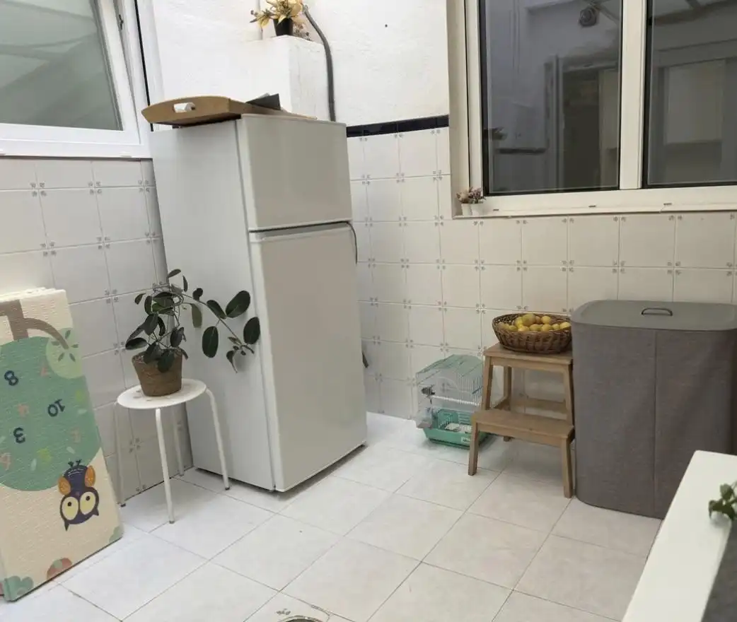 Cocina de Piso en venta en Elche / Elx con Aire acondicionado, Parquet y Terraza