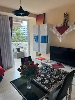 Sala de estar de Apartamento en venta en Arona con Terraza, Amueblado y Horno