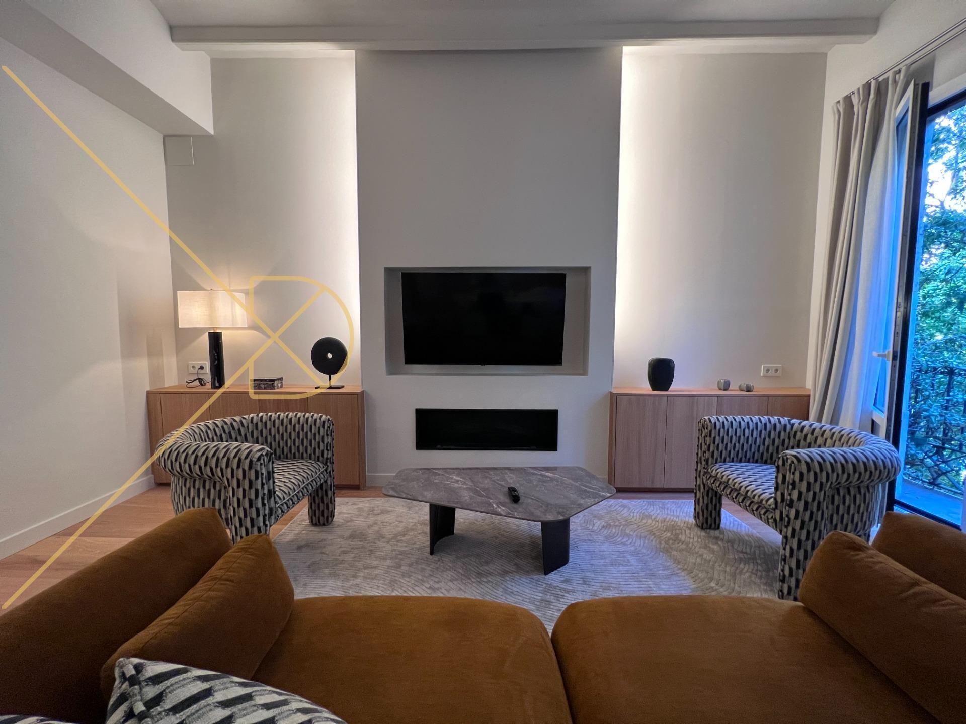 Living room of Flat for sale in  Barcelona Capital  with Air Conditioner, Heating and Terrace