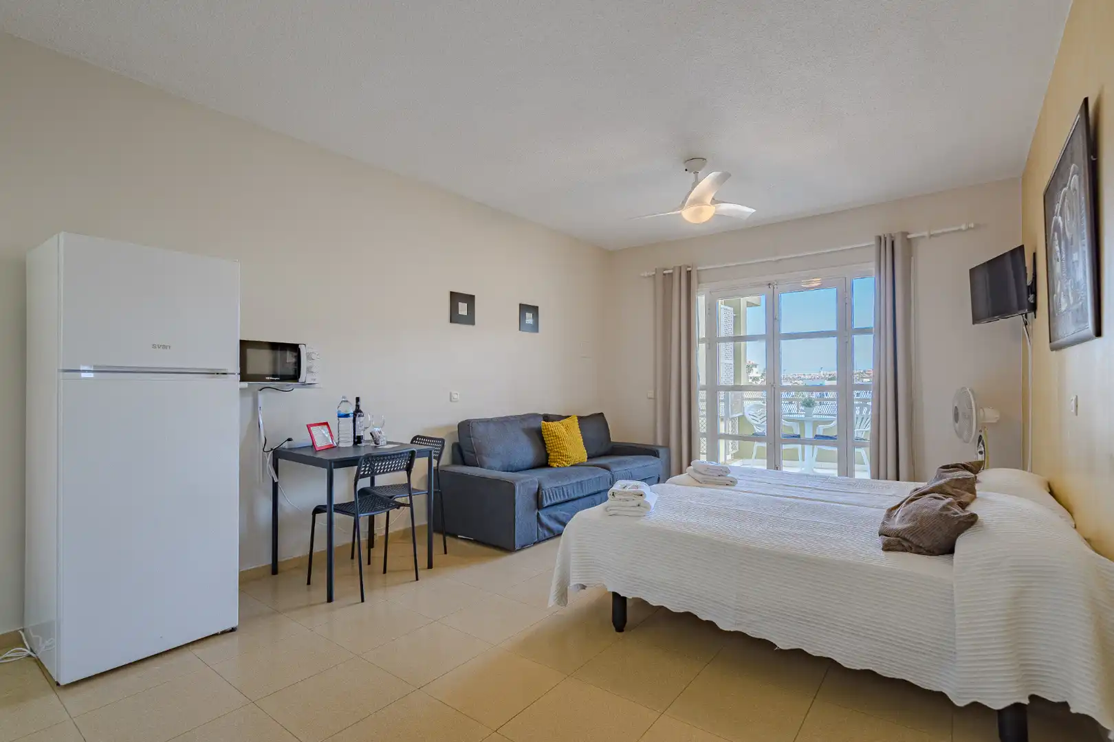 Schlafzimmer von Wohnung zum Verkauf in Adeje mit Terrasse, Möbliert und Ofen