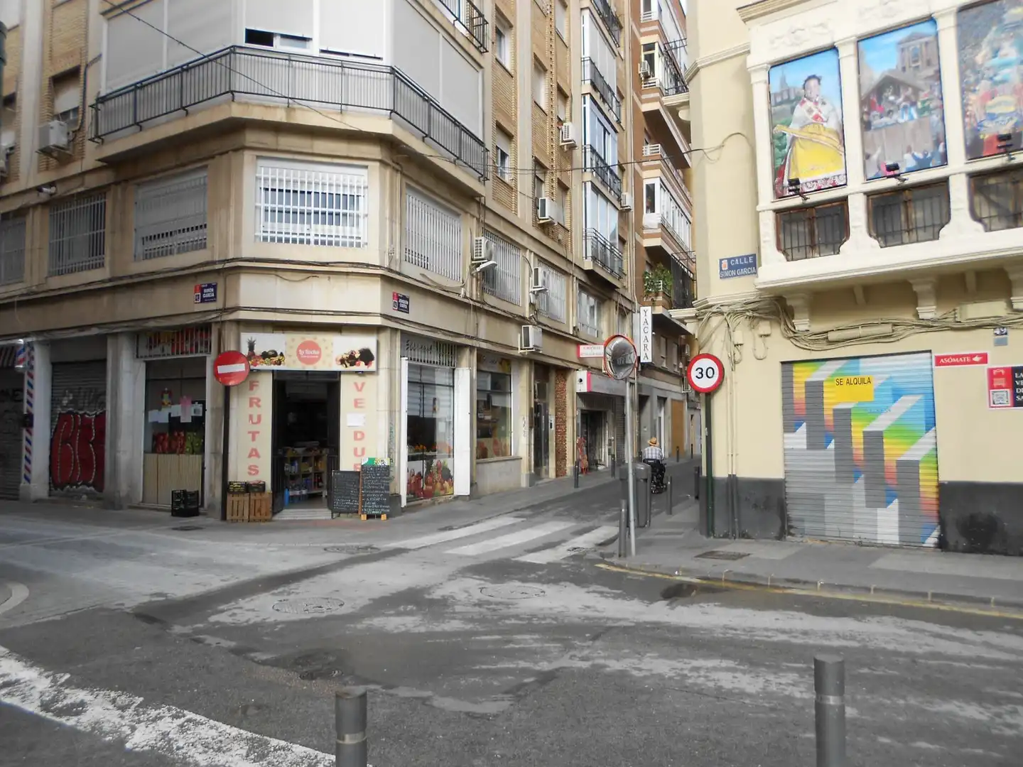 Vista exterior de Local en venta en Murcia