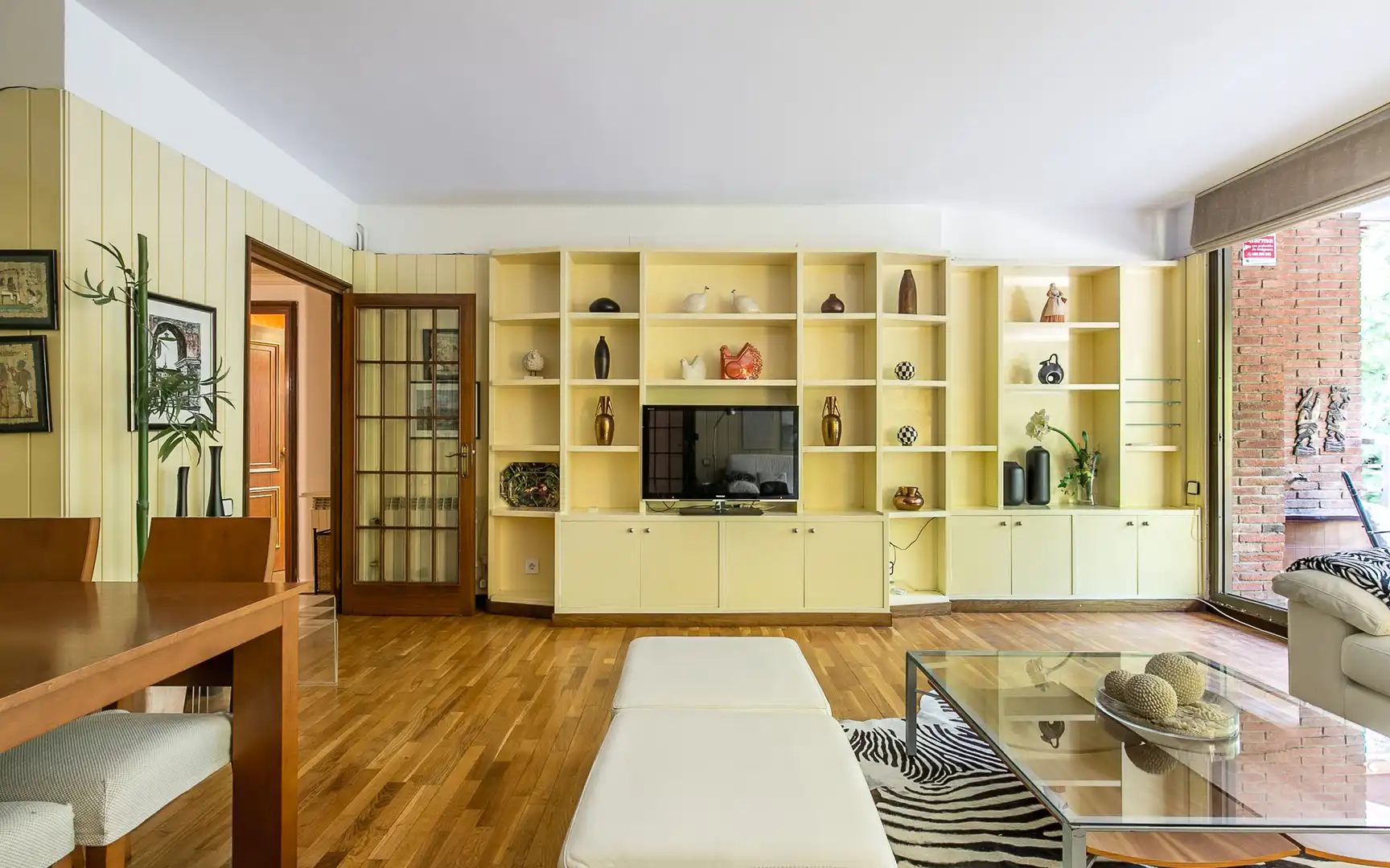 Living room of Flat for rent in Barcelona  with Air Conditioner, Heating and Terrace