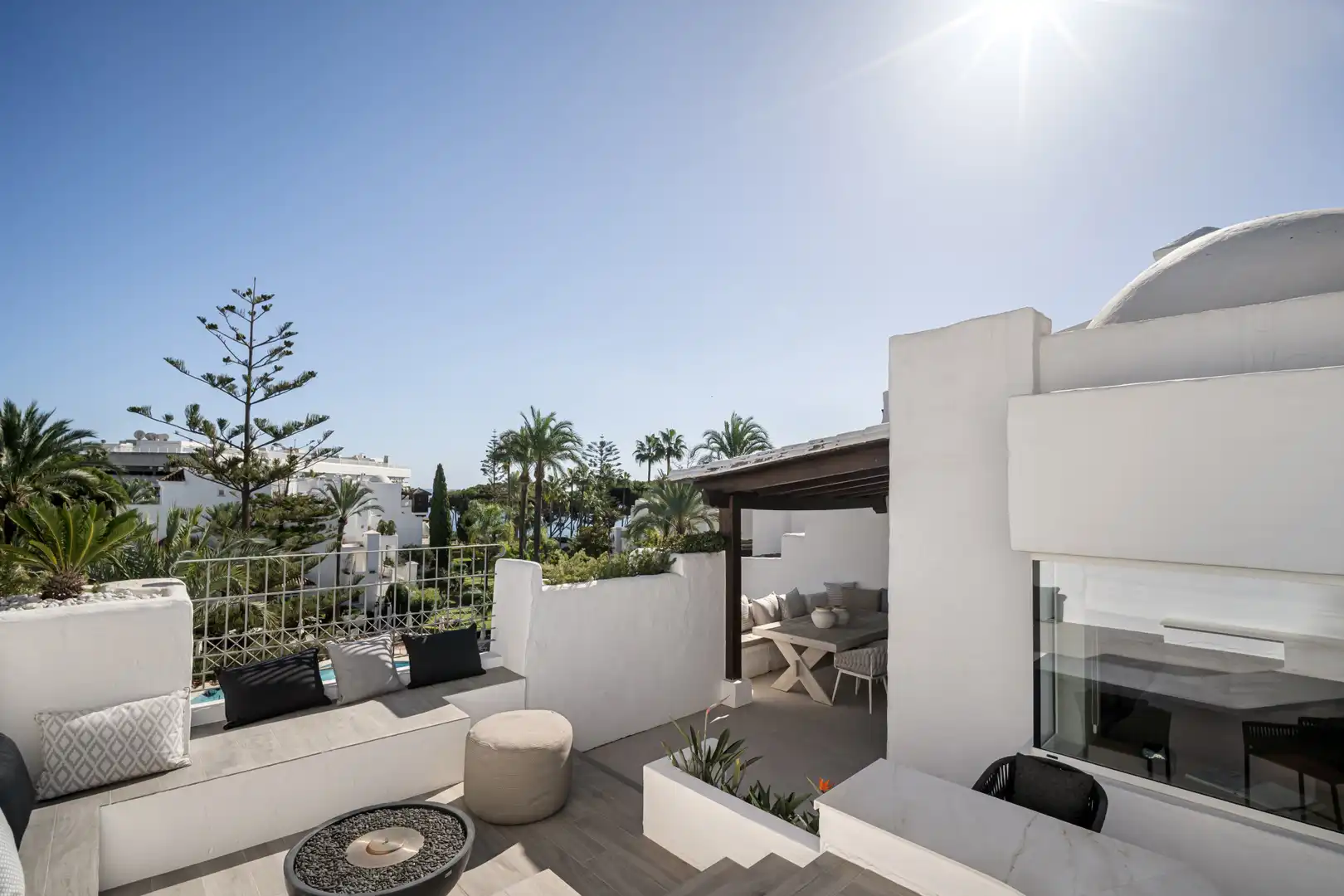 Terrace of Attic for sale in Marbella  with Air Conditioner, Heating and Terrace