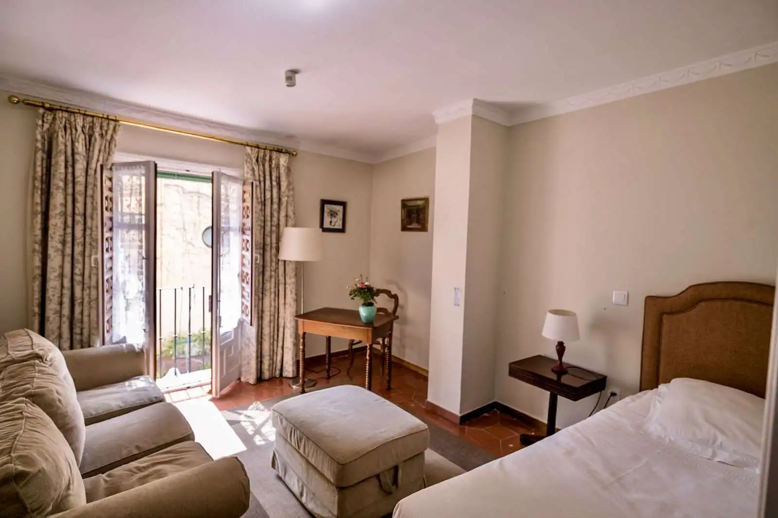 Schlafzimmer von Wohnungen zur untervermieten in  Sevilla Capital mit Klimaanlage, Heizung und Terrasse