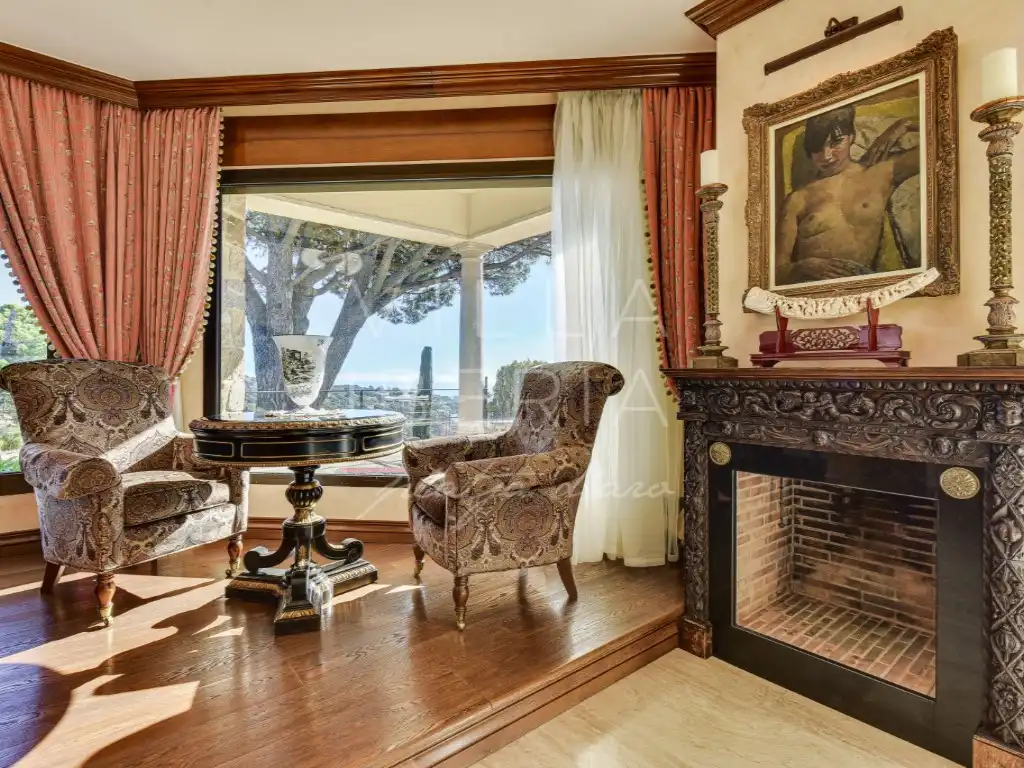 Sala de estar de Casa o chalet en venta en Castell d'Aro, Platja d'Aro i s'Agaró con Aire acondicionado, Calefacción y Jardín privado