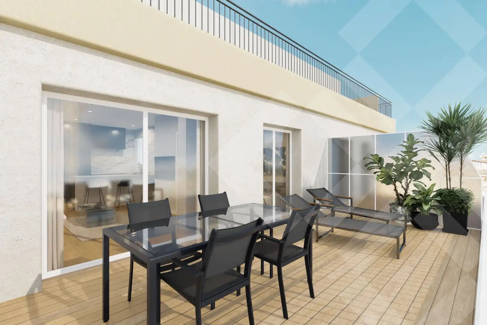 Penthouse mit Aufzug zum Verkauf in Carrer de Sants