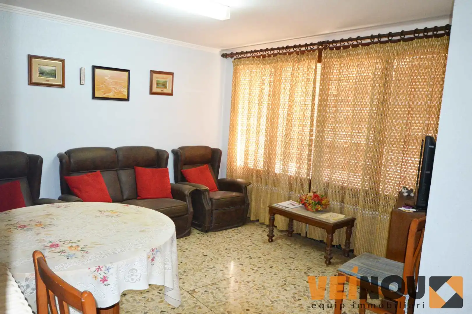 Sala de estar de Finca rústica en venta en Massalcoreig con Jardín privado