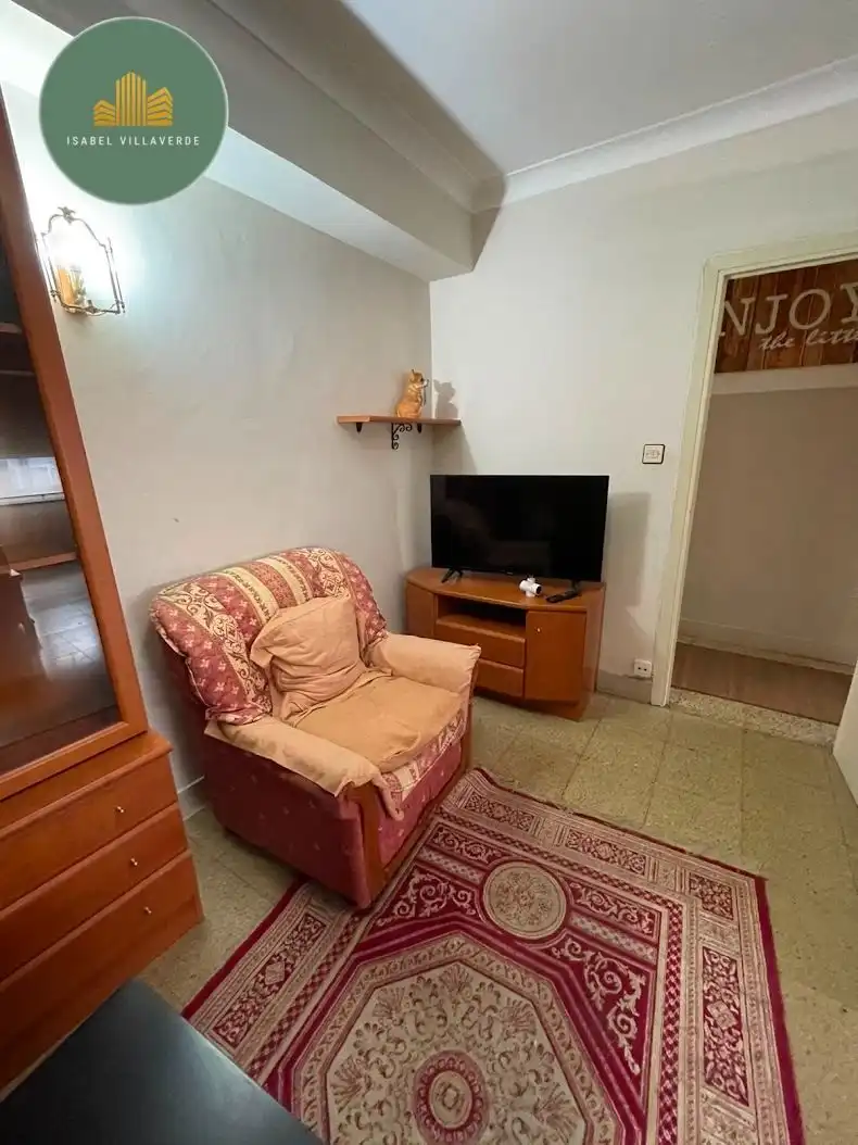 Sala de estar de Piso en venta en A Coruña Capital 