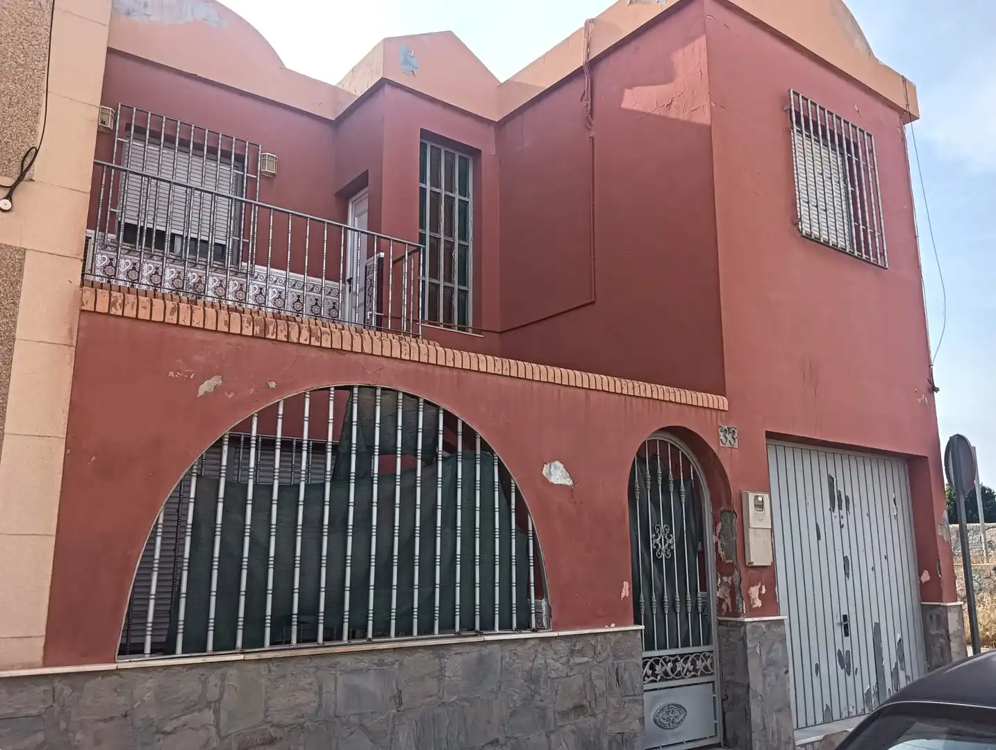 Vista exterior de Piso en venta en Almería