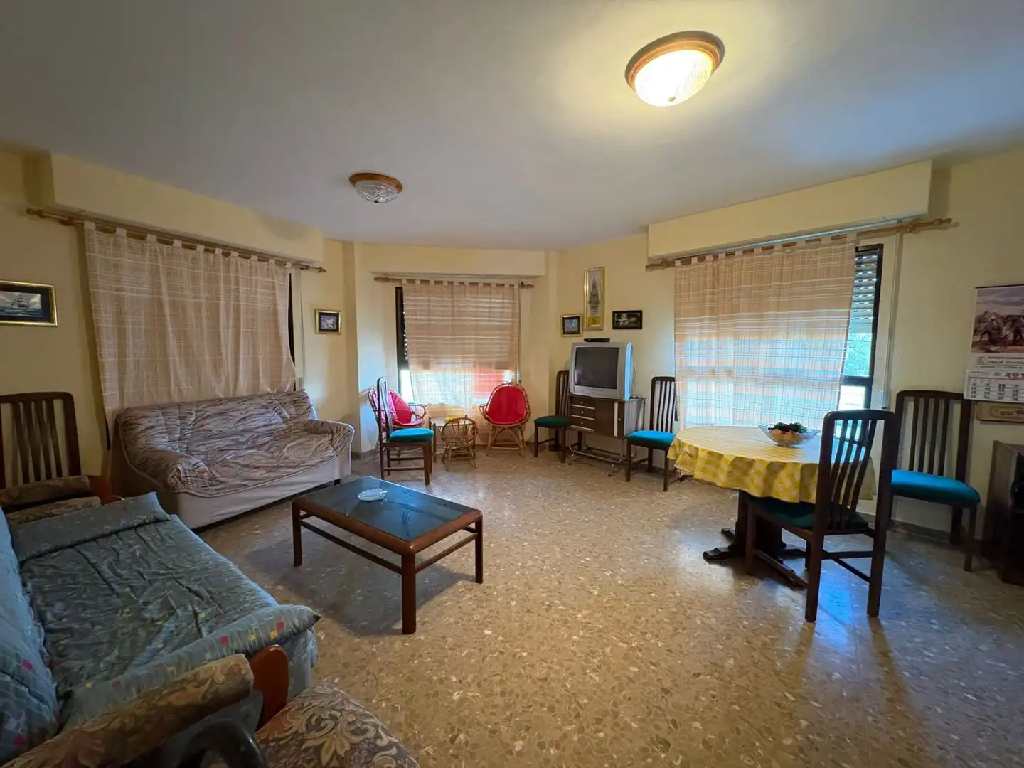 Living room of Flat for sale in Sueca  with Air Conditioner, Heating and Terrace