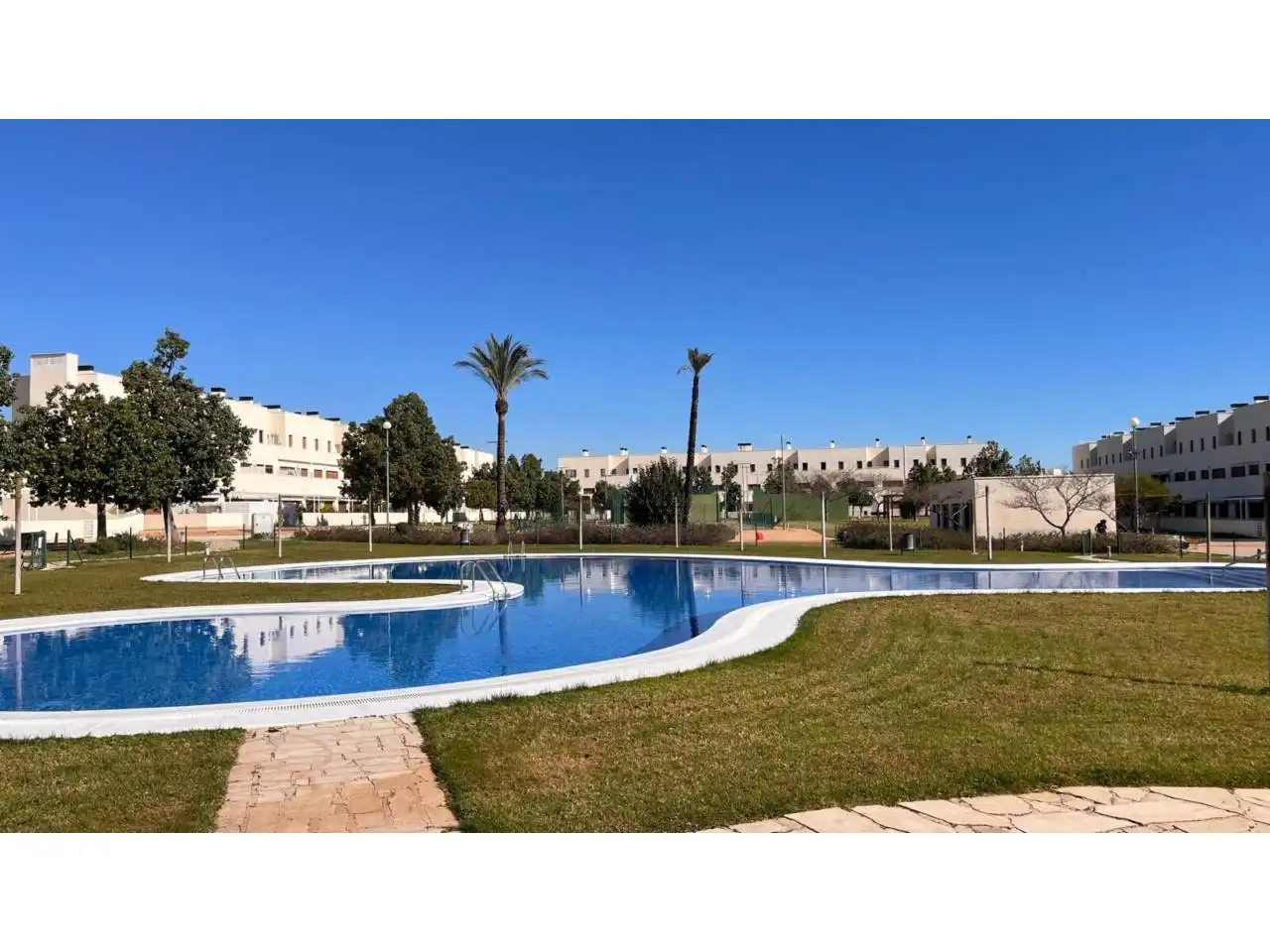Swimming pool of Flat for rent in San Jorge / Sant Jordi  with Air Conditioner, Terrace and Storage room