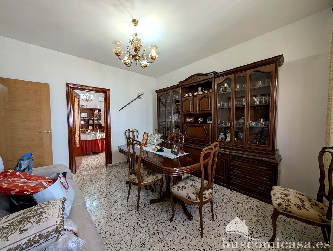 Menjador de Casa o xalet en venda en Linares amb Aire condicionat i Terrassa