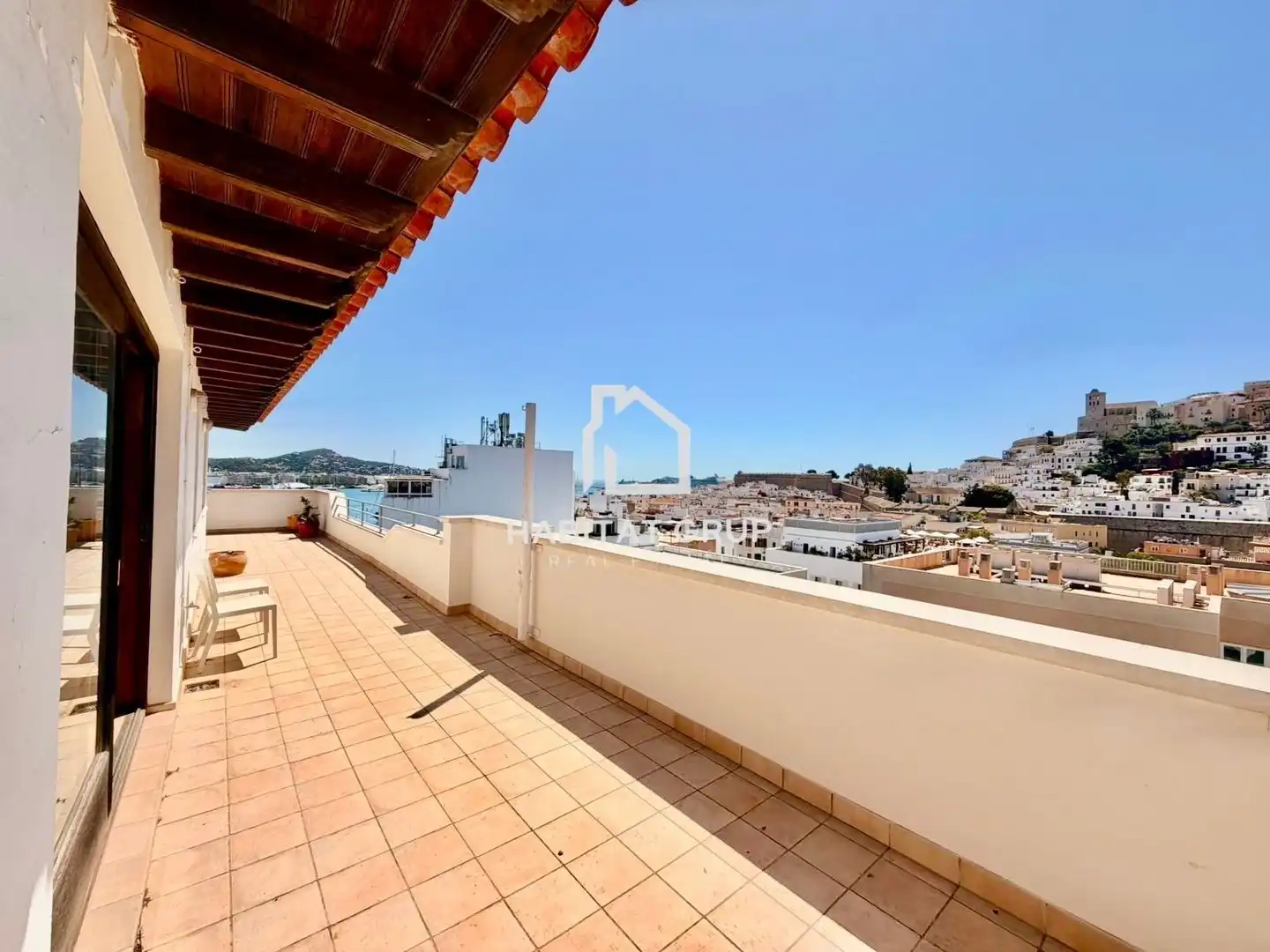 Exterior view of Duplexes for sale in Eivissa  with Air Conditioner, Heating and Terrace