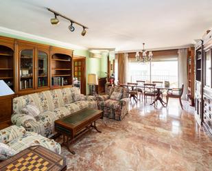 Living room of Flat for sale in  Granada Capital  with Terrace and Balcony