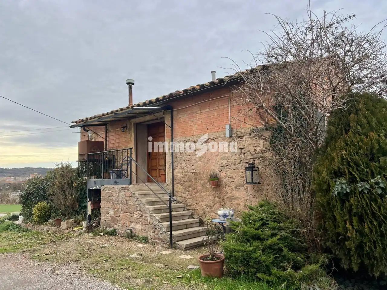 Vista exterior de Finca rústica en venta en Moià con Calefacción
