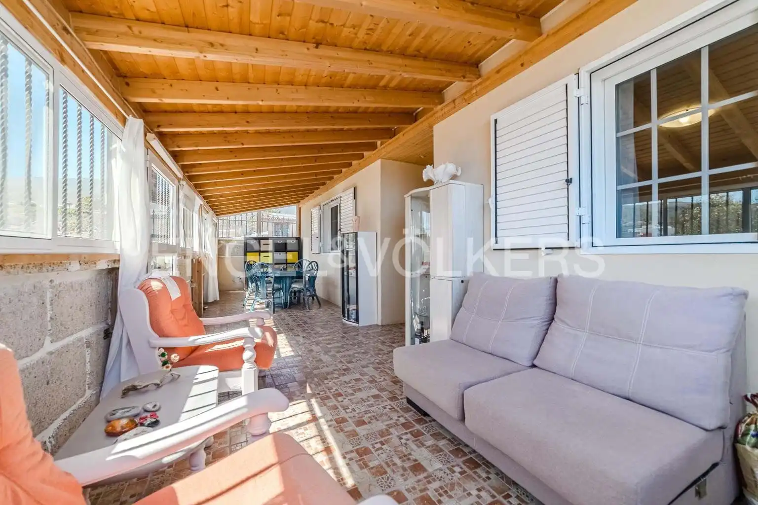 Terrassa de Casa o xalet en venda en Granadilla de Abona amb Aire condicionat, Terrassa i Piscina