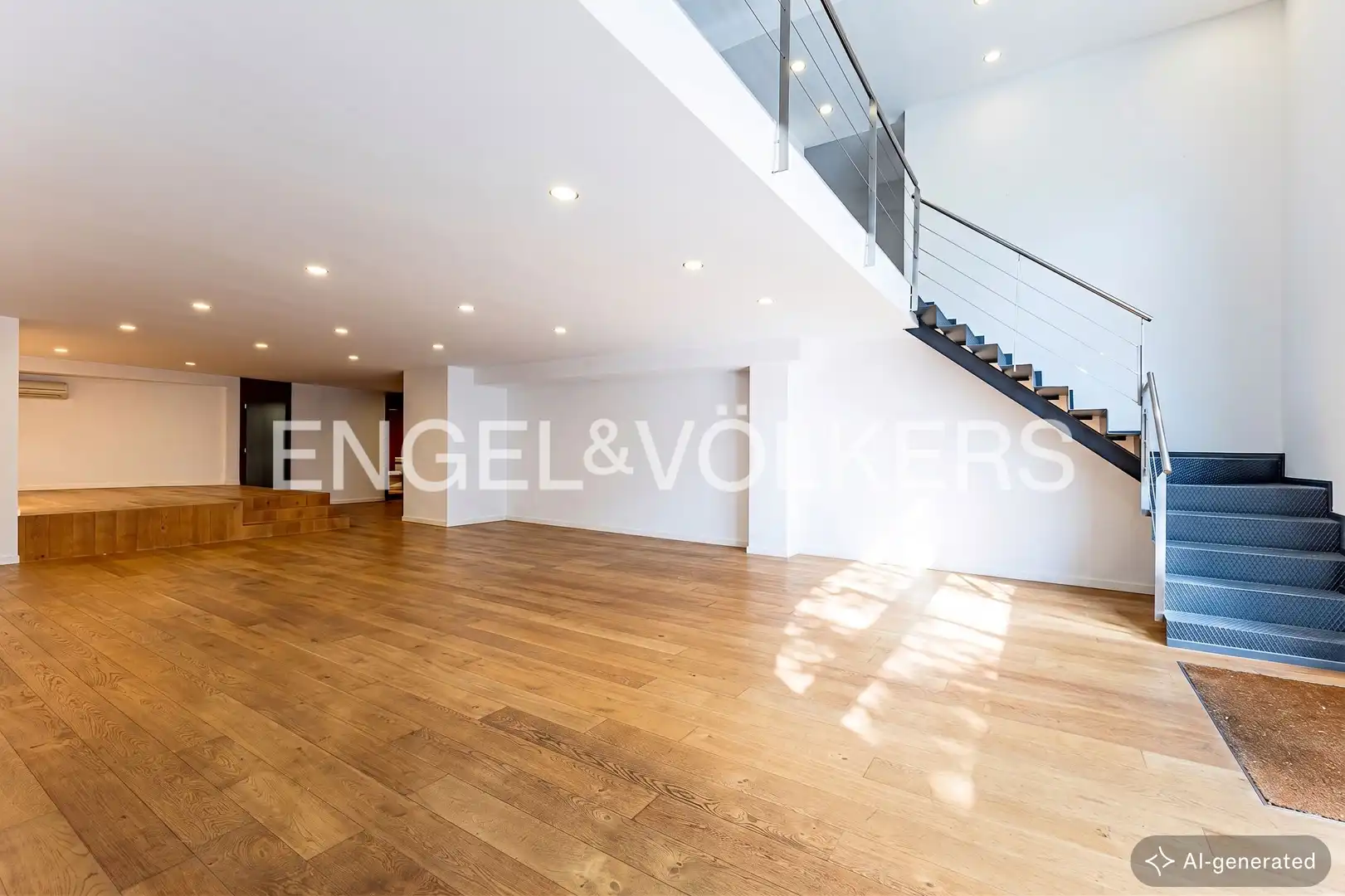 Wohnzimmer von Wohnung zum Verkauf in Barcelona mit Klimaanlage, Heizung und Parkett